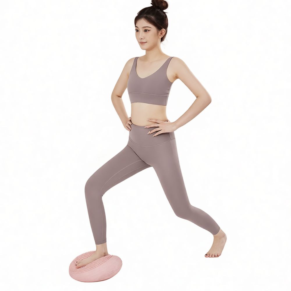 Balance Board Wobble - Exercise Balance Board Inflatable Yoga Cushion