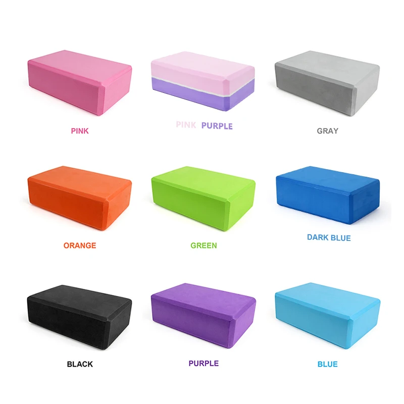 Yoga Block Cork - EVA Foam Yoga Block Props Brick