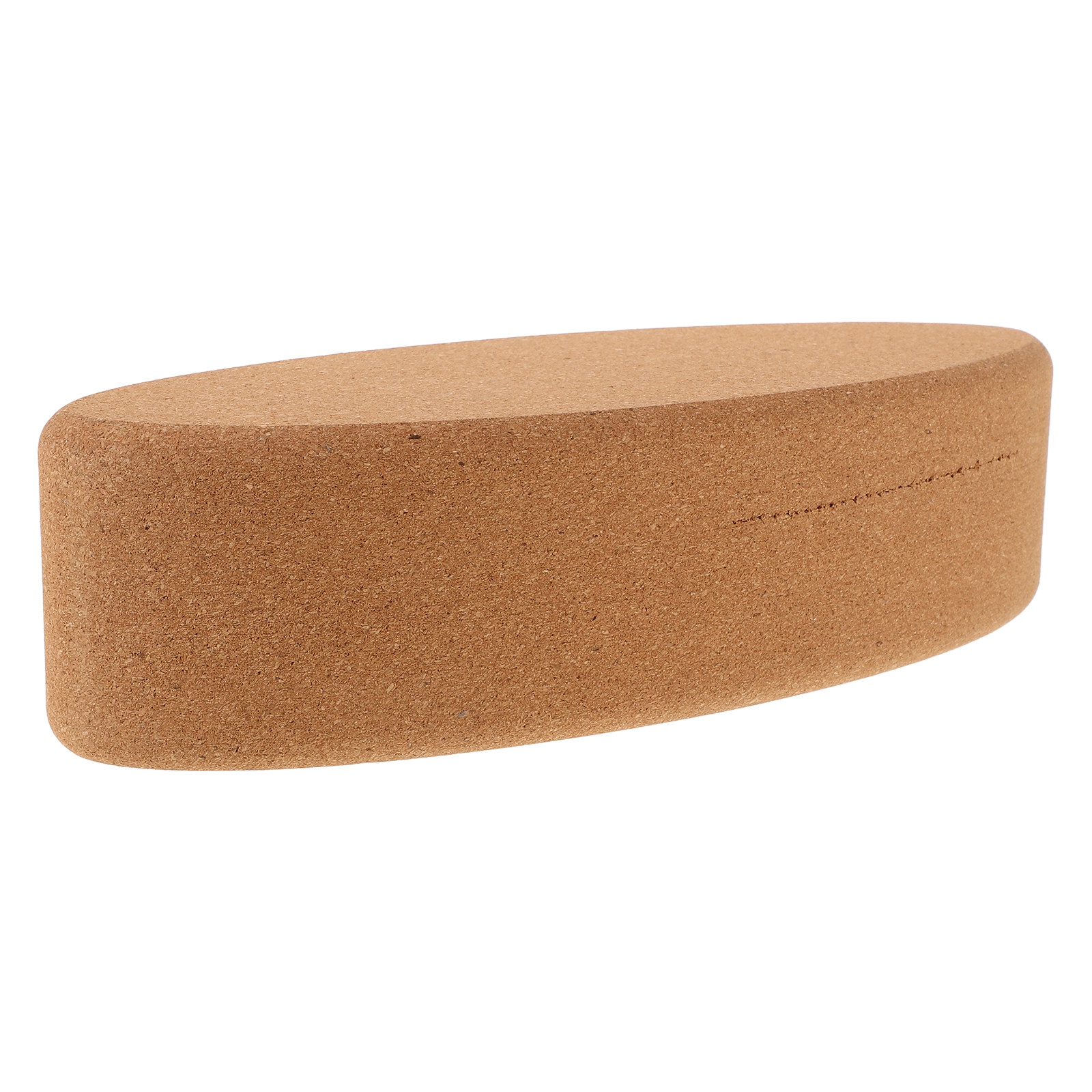 Yoga Block Cork - Oval Cork Yoga Block Natural Eco