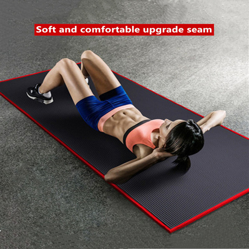 10mm Non-Slip Yoga Mat 183cm*6 - Pilates Yoga Mat review and price