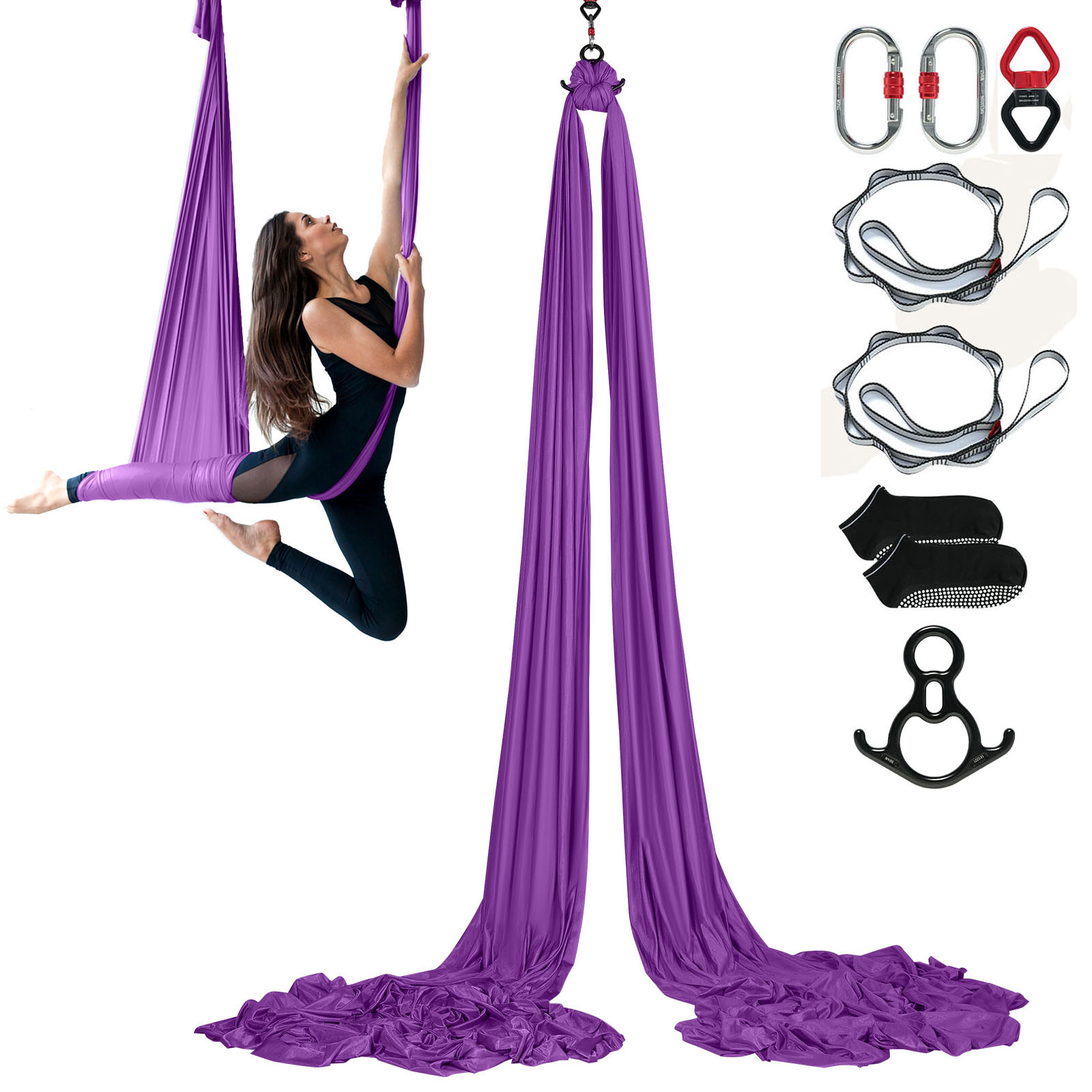 8.7/11Yards Aerial Yoga Hammoc - Aerial Silk Hammock review and price