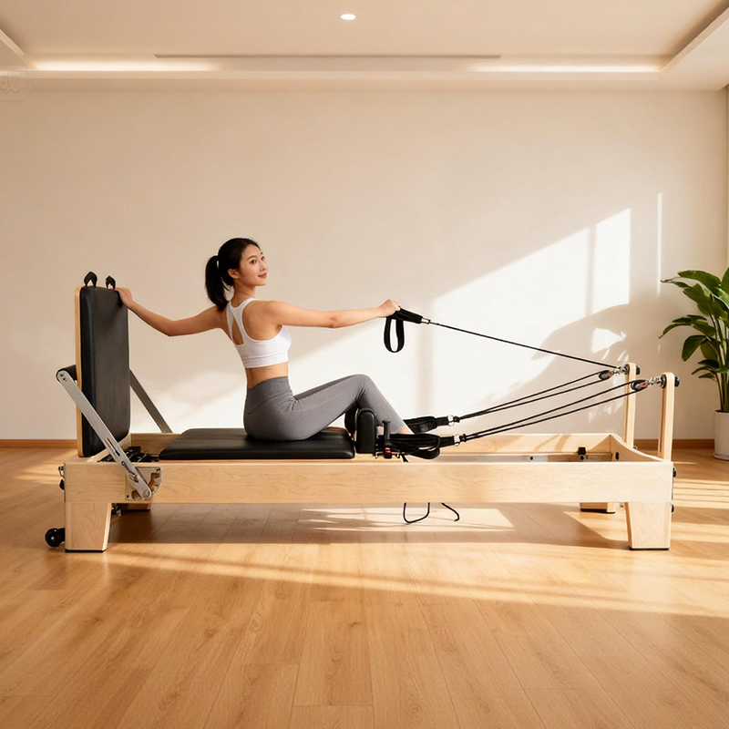White Maple Portable Adjustabl - Pilates Reformer Spring review and price
