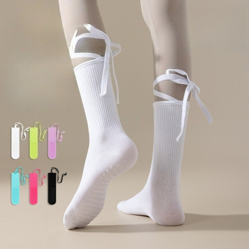 1Pair Bottom Silicone Anti Sli - Pilates Yoga Hose review and price