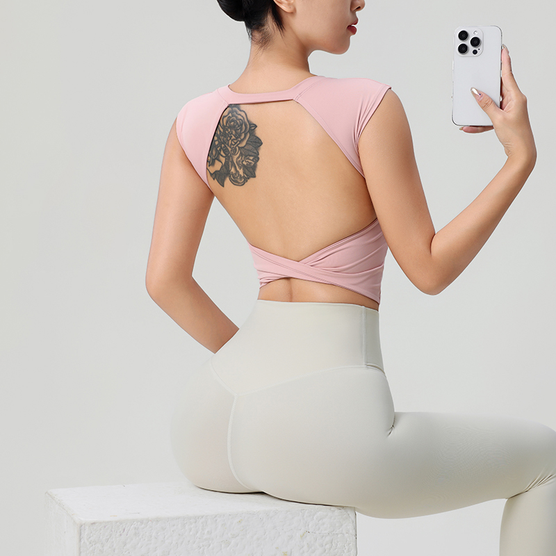 Women's Backless Fitness Cloth - Pilates Yoga Wear review and price