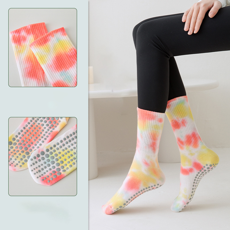3 Pairs Gradient Yoga Socks fo - Pilates Yoga Hose review and price