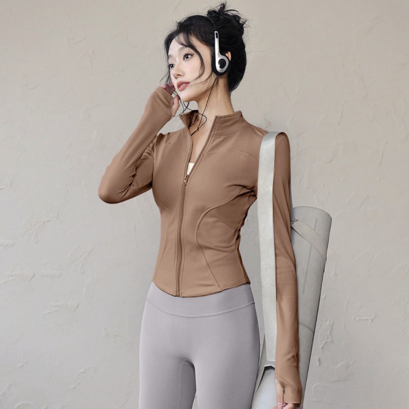 Women Slim Fit Yoga Jacket Tig - Pilates Yoga Wear review and price