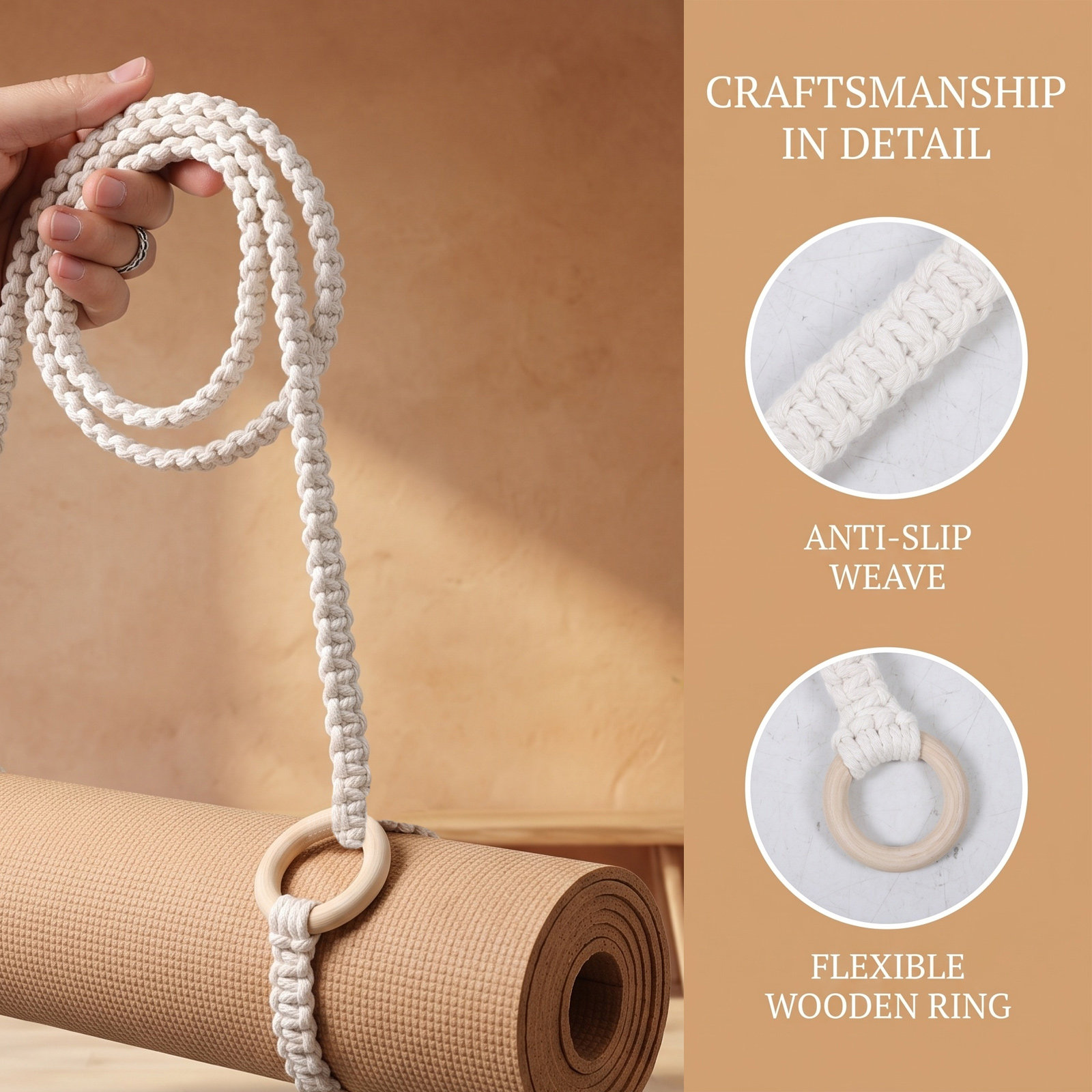 Hand Woven Yoga Mat Sling Soft - Pilates Yoga Mat review and price