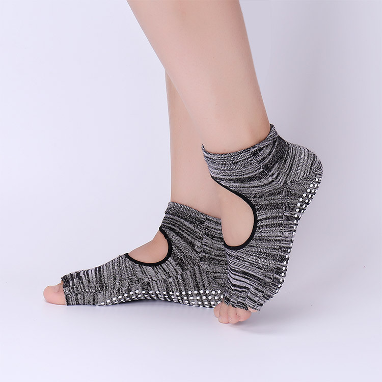 Non-Slip Yoga Socks with Grips - Pilates Yoga Exercises review and price