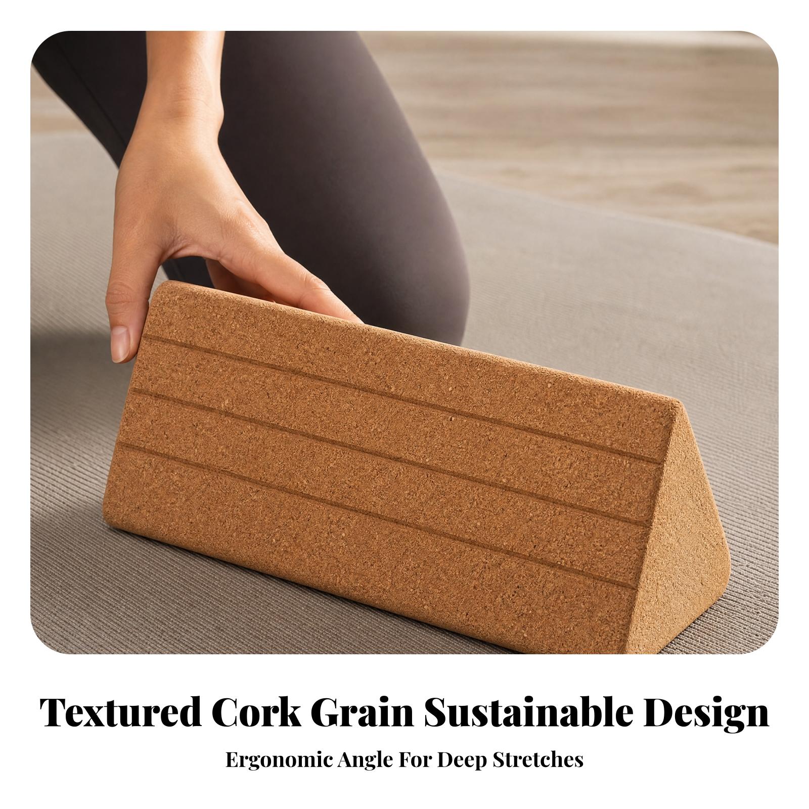 Eco Friendly Cork Yoga Block f - Yoga Block Cork review and price