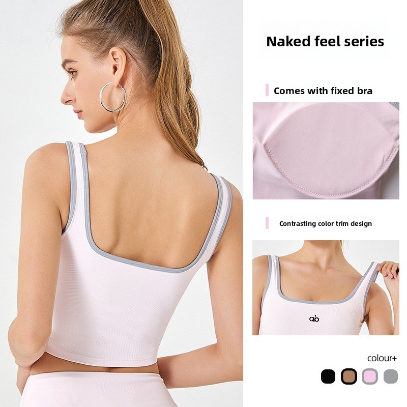 Women Summer Ribbed Yoga Tank  - Pilates Yoga Exercises review and price