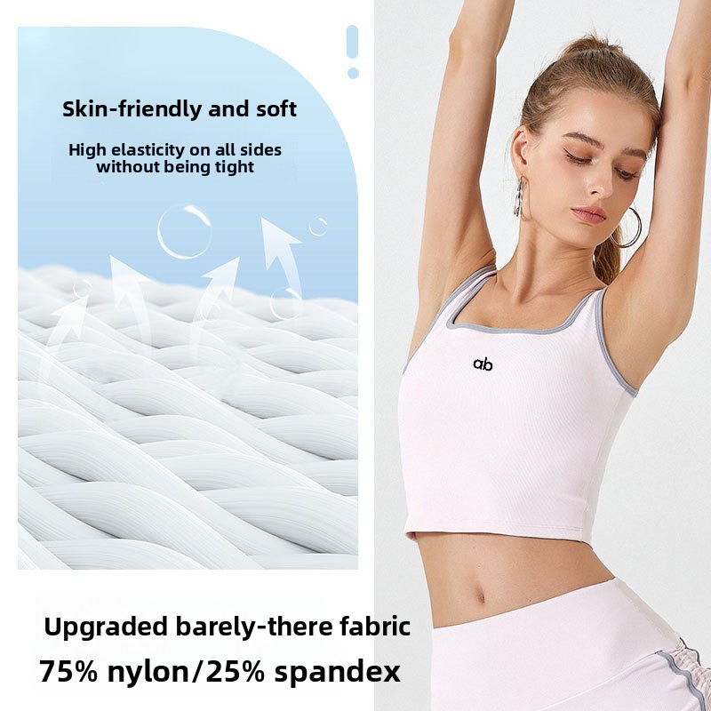 Women Summer Ribbed Yoga Tank  - Pilates Yoga Exercises review and price