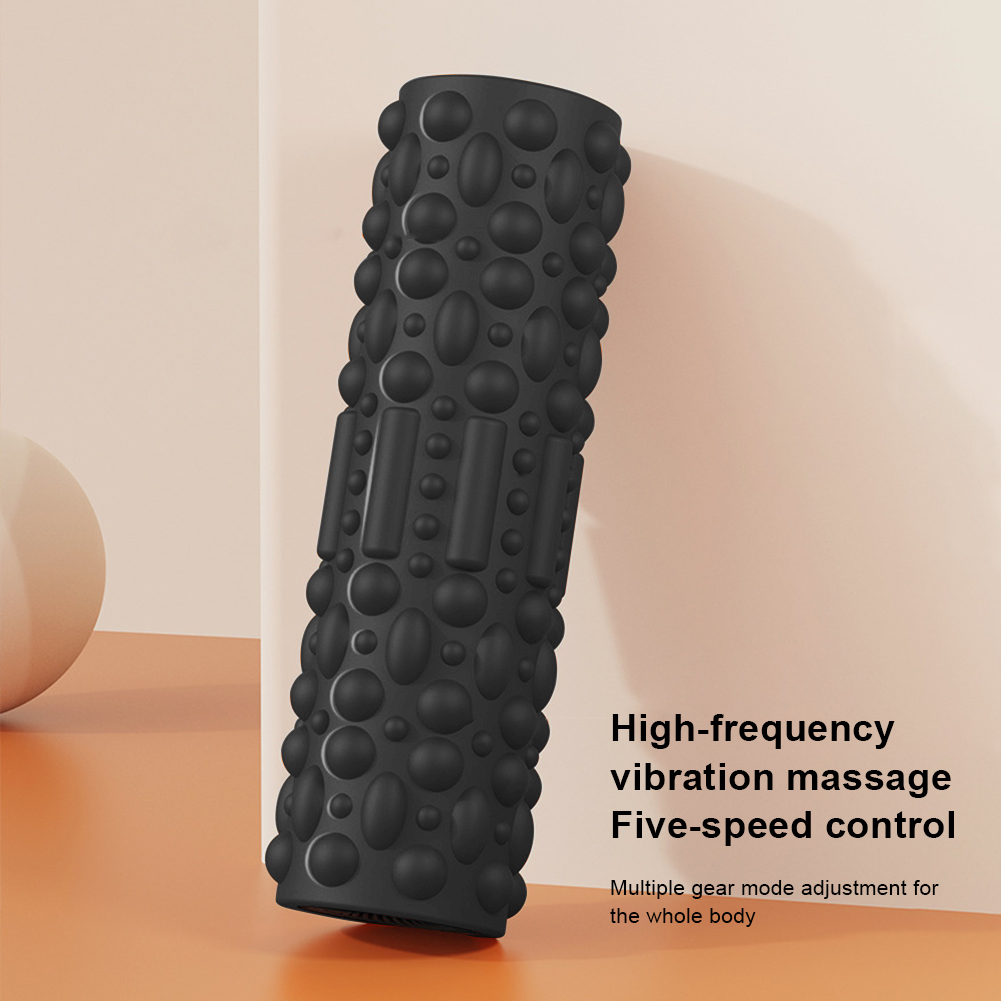 Electric Vibrating Foam Roller - Pilates Yoga Exercises review and price