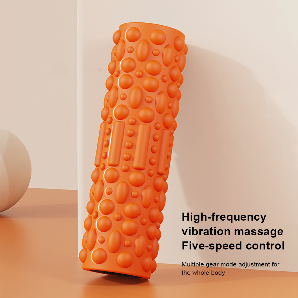 Electric Vibrating Foam Roller - Pilates Yoga Exercises review and price
