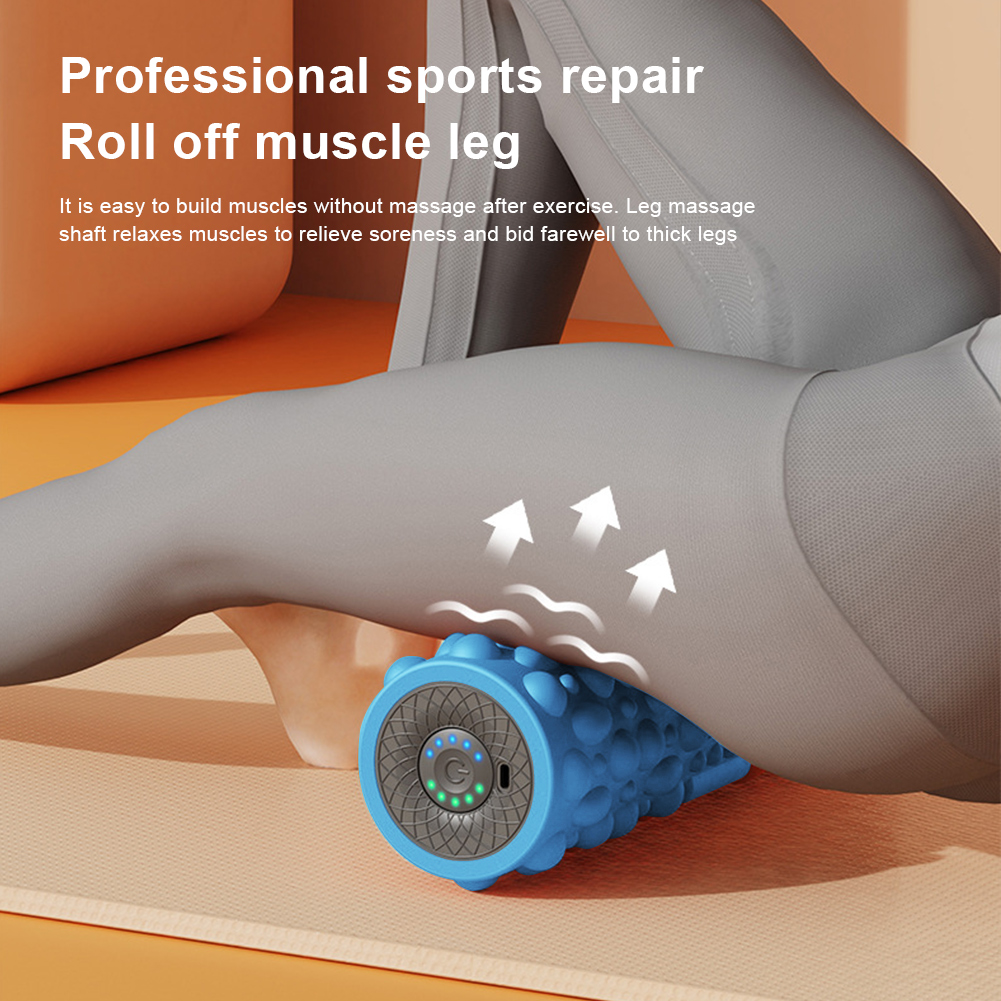 Electric Vibrating Foam Roller - Pilates Yoga Exercises review and price