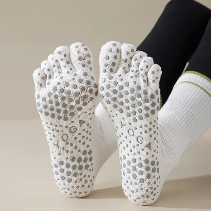 1 Pairs New Five Toe Silicone  - Pilates Yoga Hose review and price
