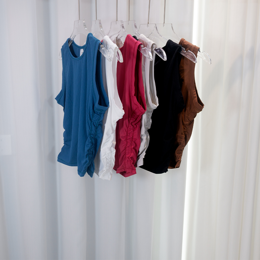 Summer Yoga Wear Ribbed Tank T - Pilates Yoga Wear review and price