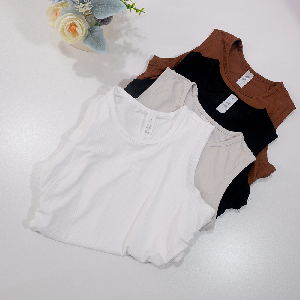 Summer Yoga Wear Ribbed Tank T - Pilates Yoga Wear review and price